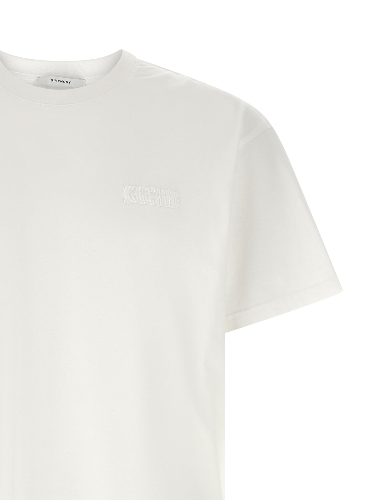 Givenchy Weißes Baumwoll-T-Shirt