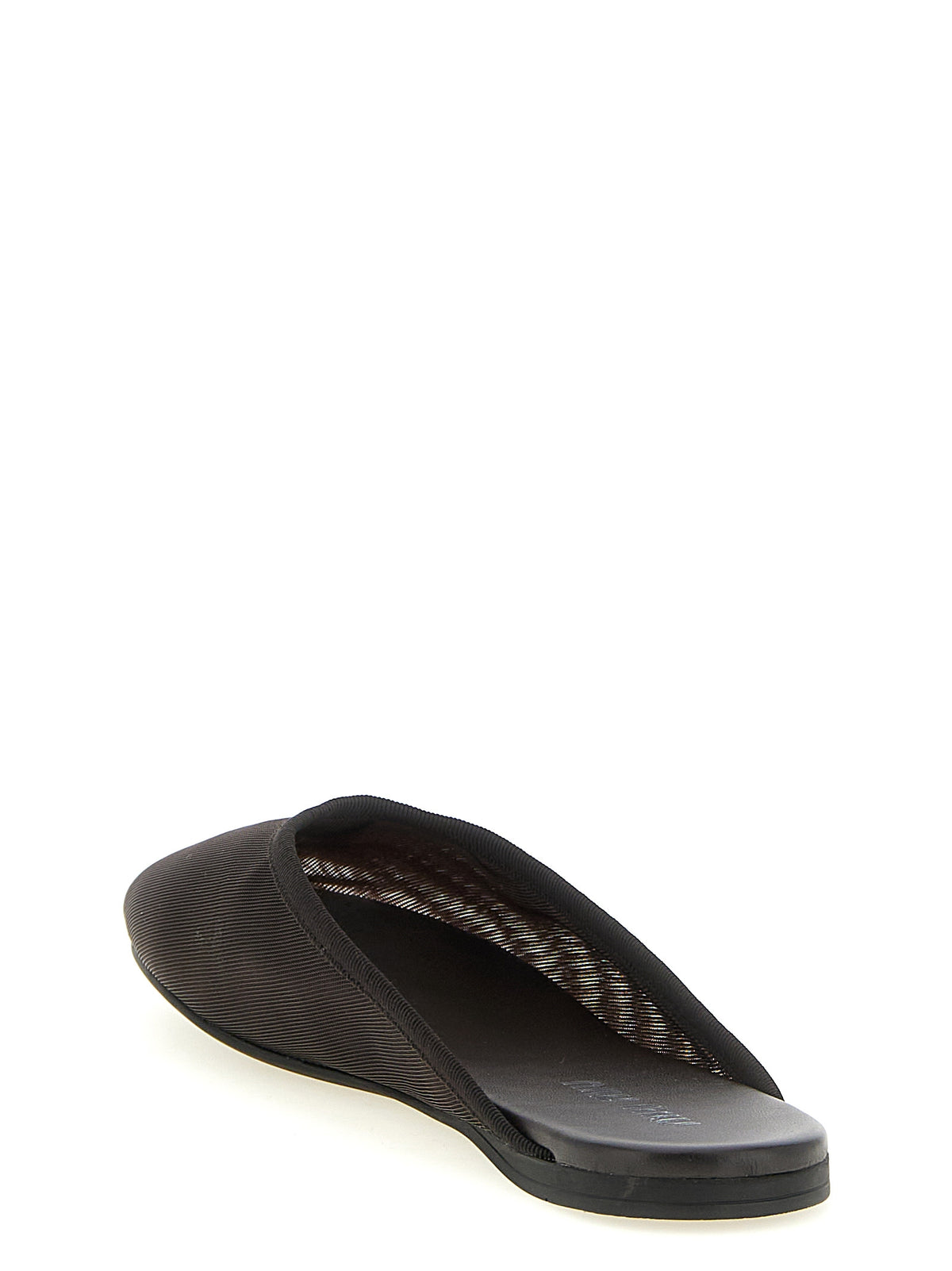 Miu Miu Schwarze Ballerinas aus recyceltem Polyester