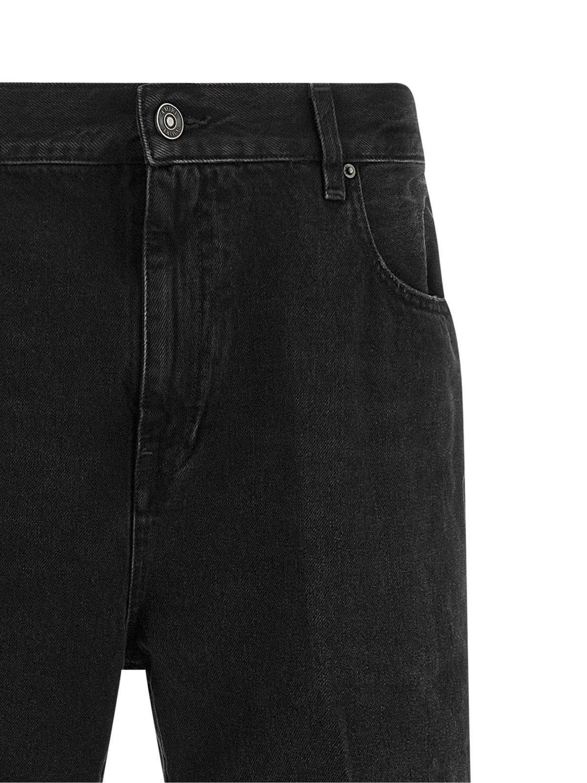 Amiri Schwarze Baumwoll-Schlagjeans