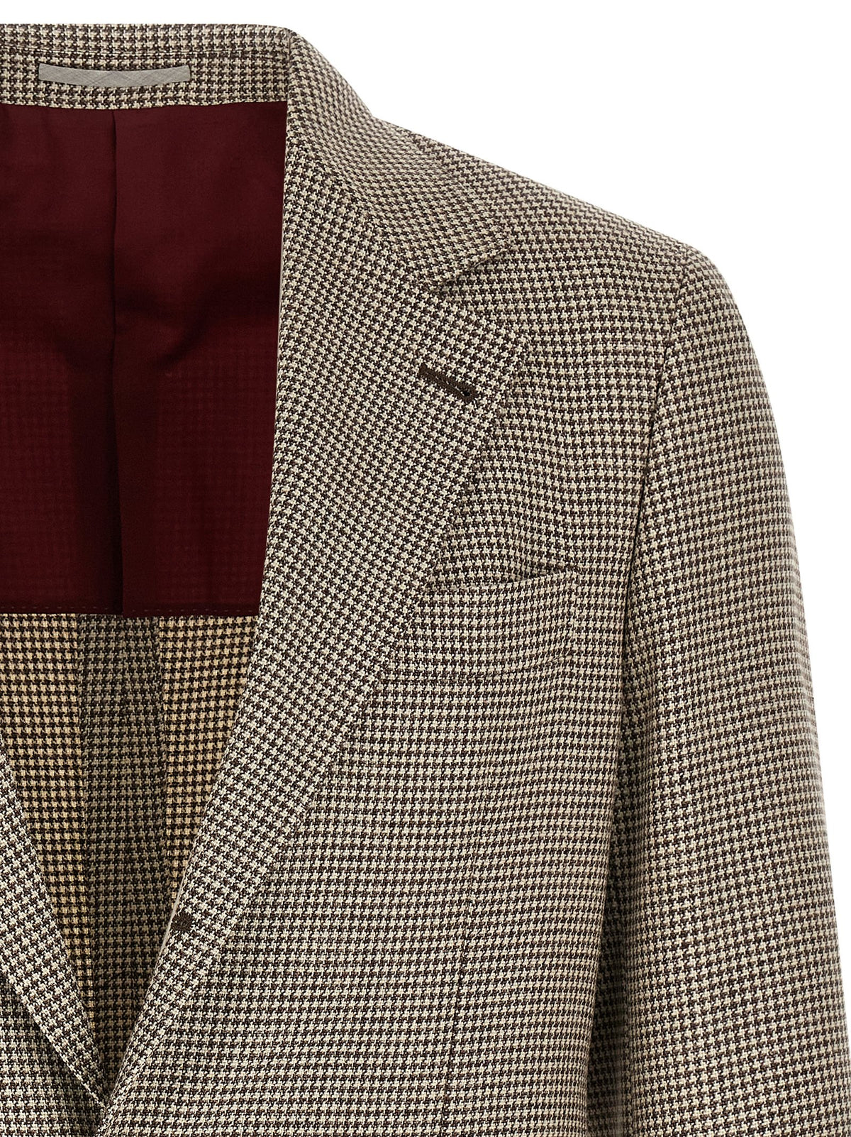 Brunello Cucinelli Grauer Wollblazer