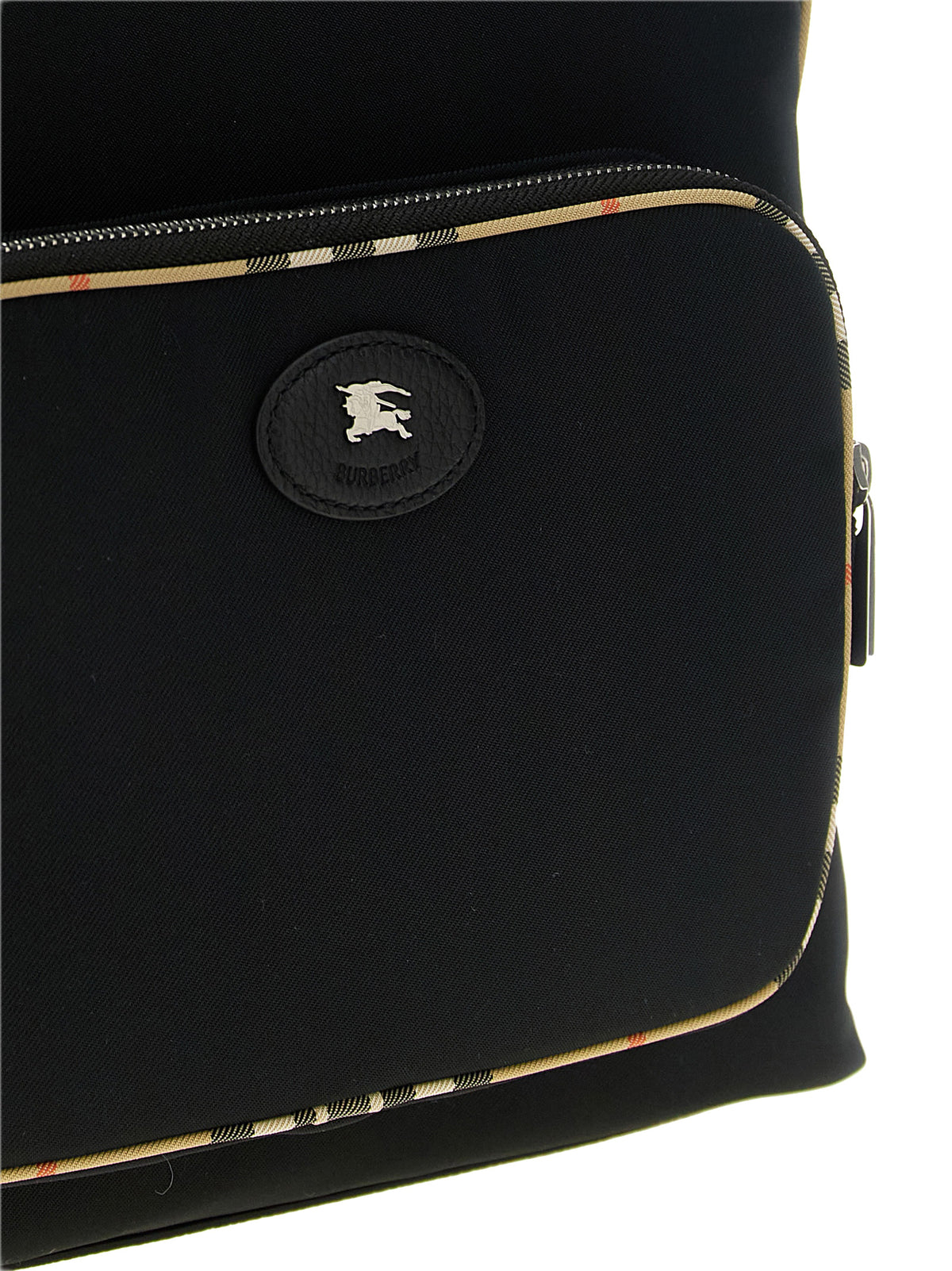 Burberry Schwarzer Rucksack aus Polyester