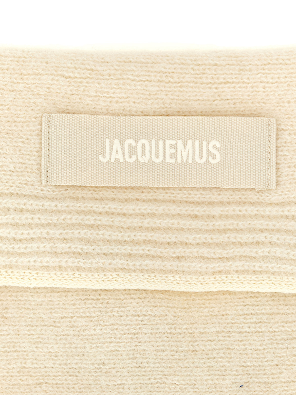 Jacquemus Weißen Wollschal