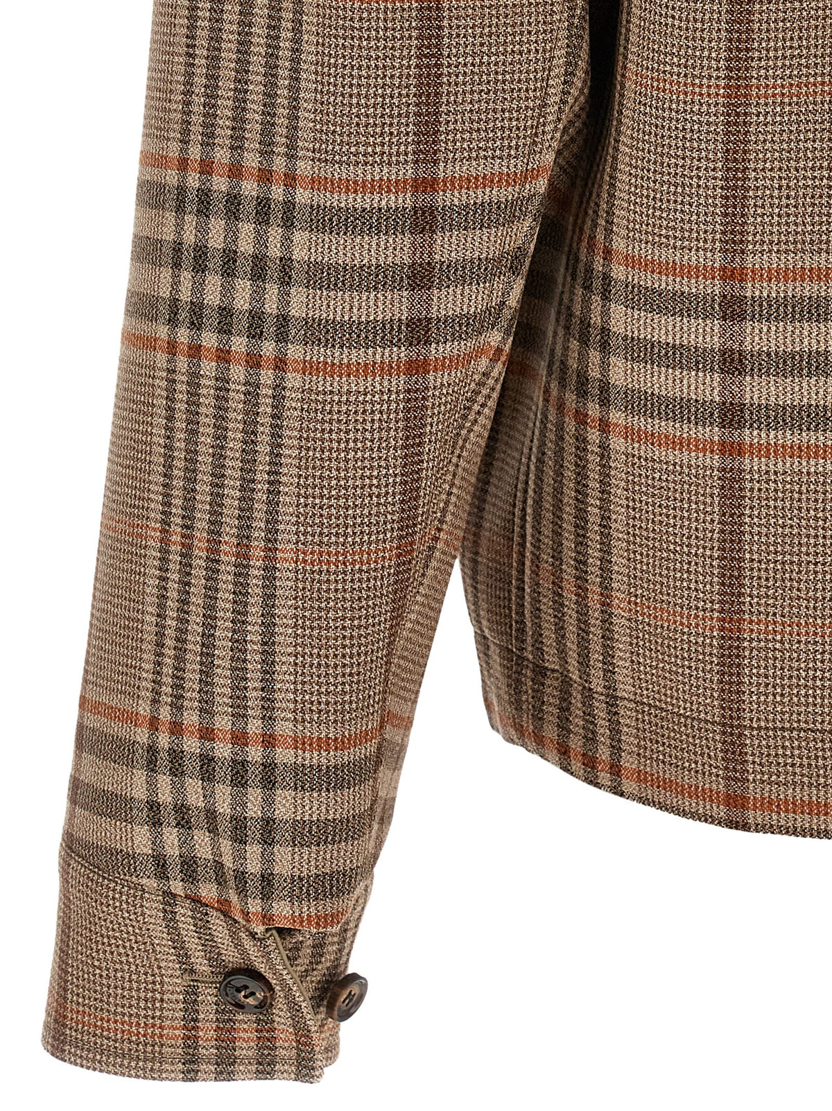 Burberry Beige Wollmantel Lang