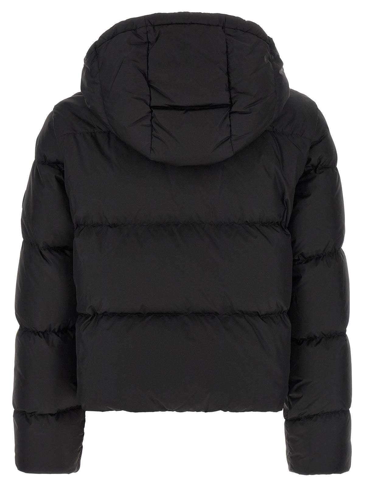 Burberry Schwarze ärmellose Jacke aus Polyamid