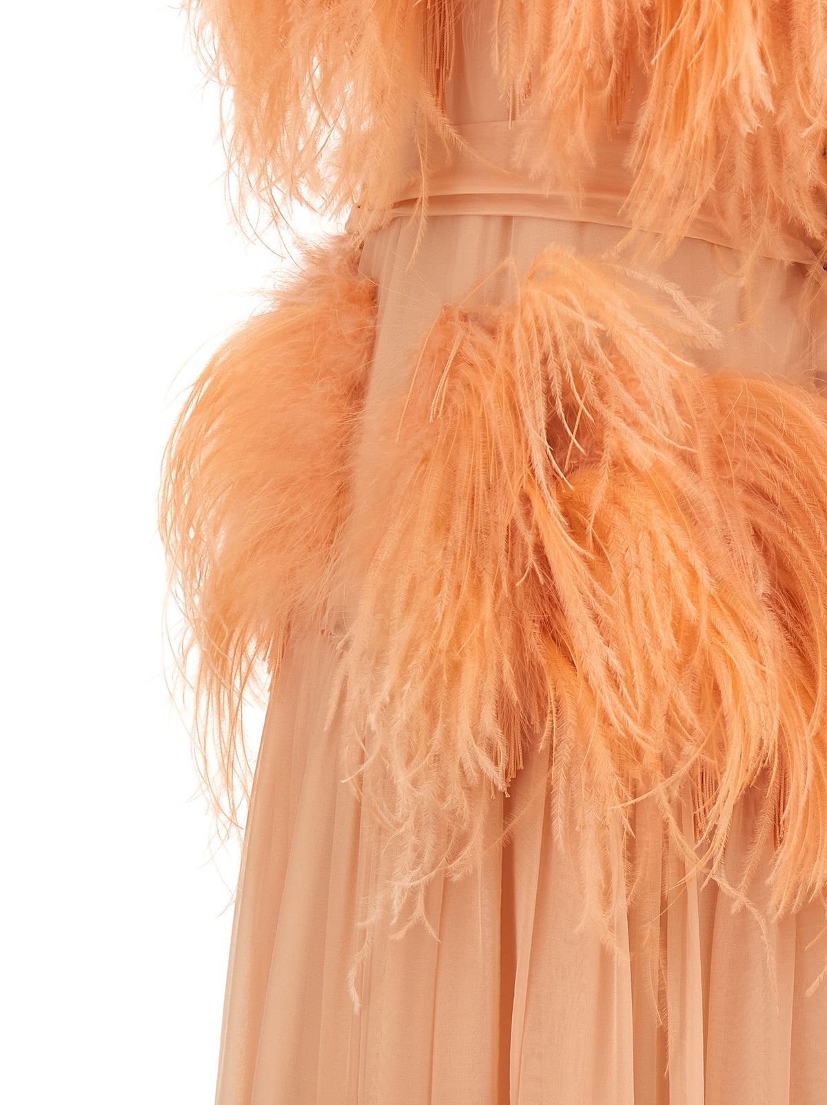 Alberta Ferretti Multicolor Silk Long Dress