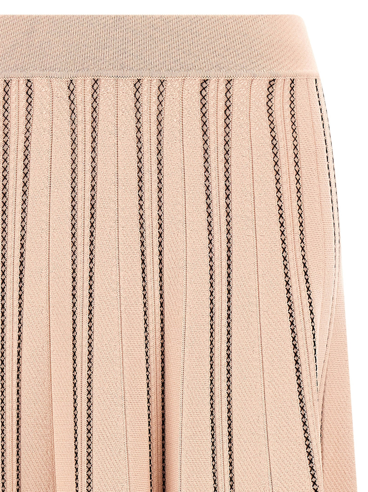 Elisabetta Franchi Mehrfarbiger Midirock aus Viskose
