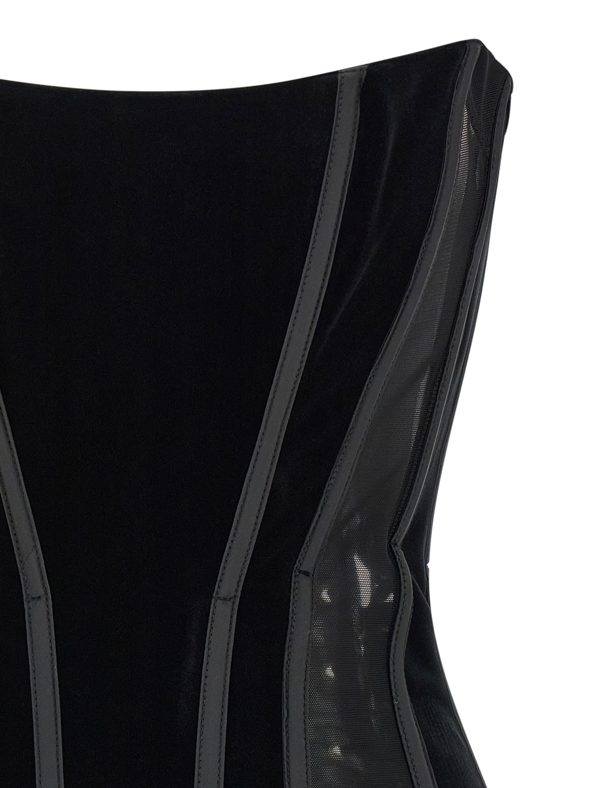 Elisabetta Franchi Schwarzes Polyester-Kurzkleid