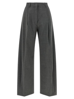 THELATEST Graue Polyester-Anzughose