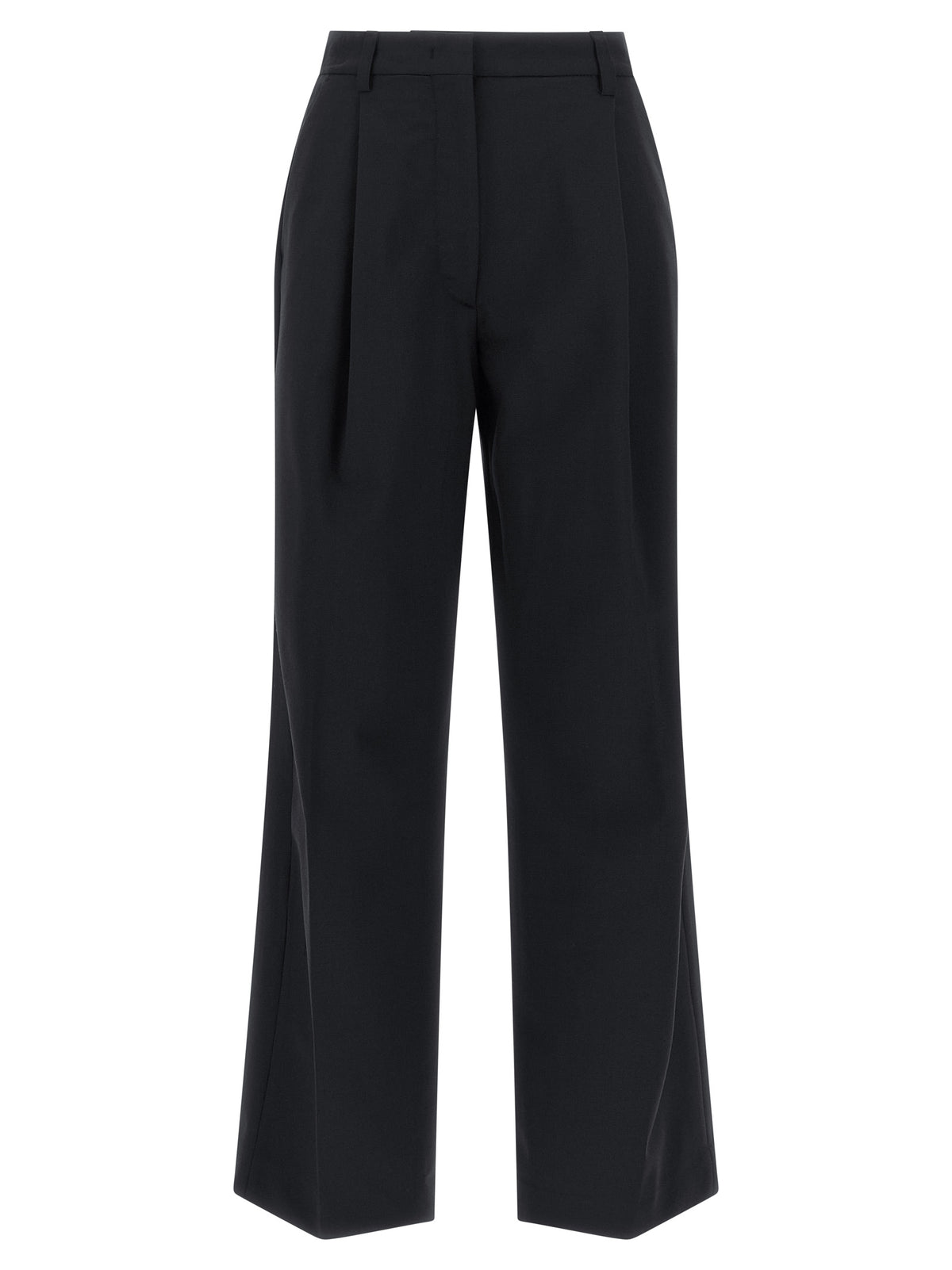 THELATEST Blaue Freizeithose aus Polyester