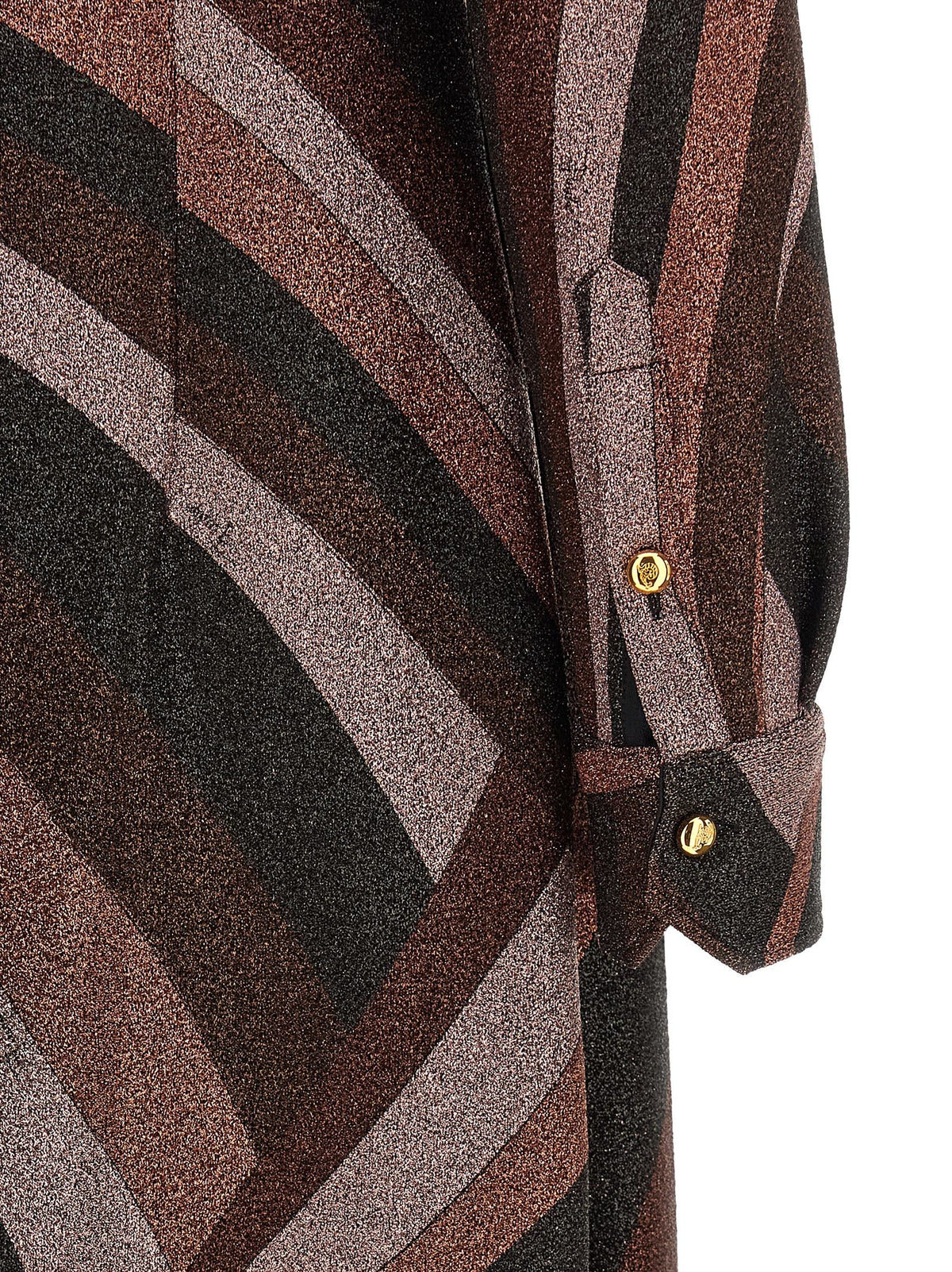 Emilio Pucci Langes Kleid aus Bordeaux-Polyamid