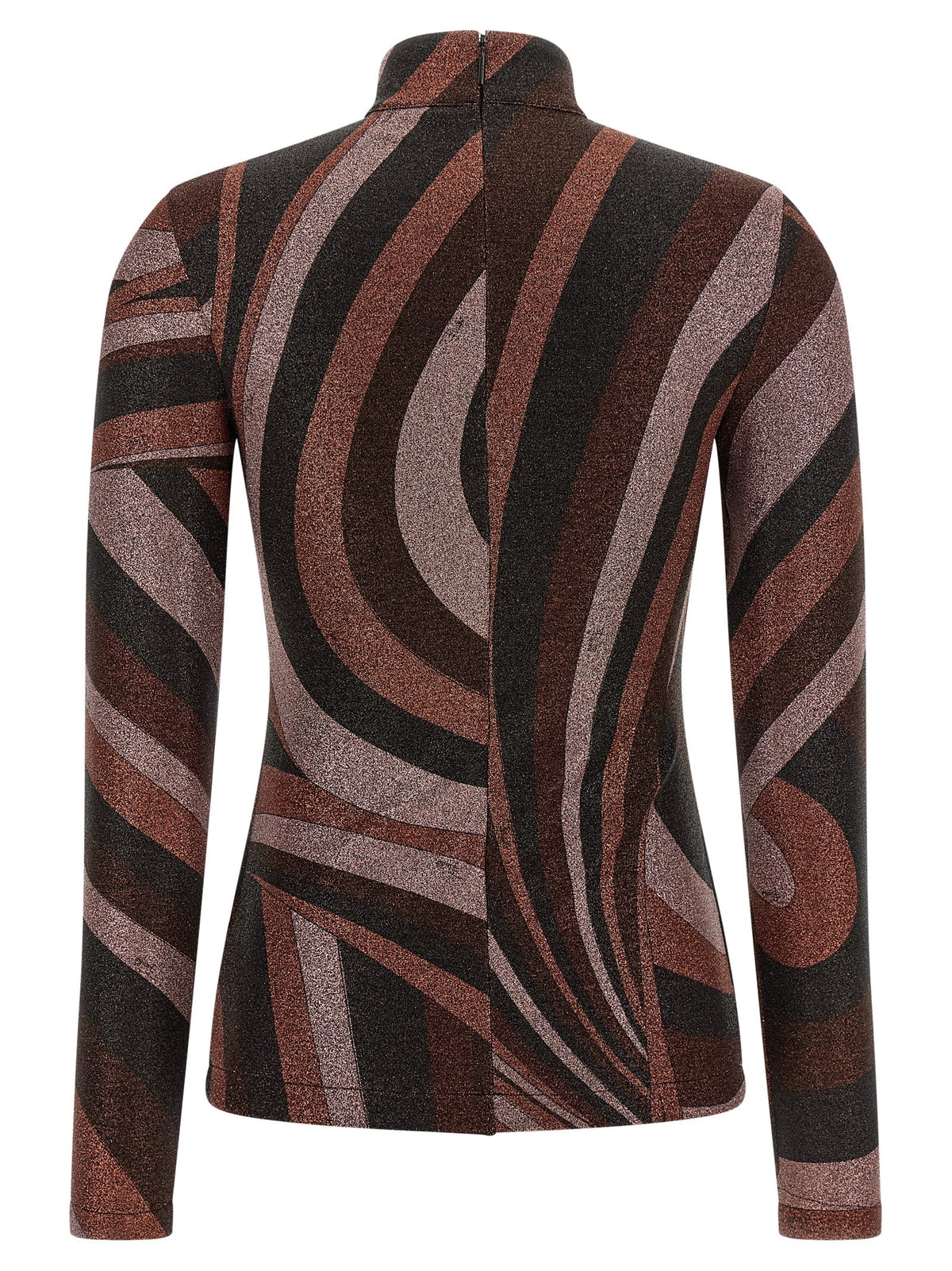 Emilio Pucci Bordeaux Polyamid-Strickjacke