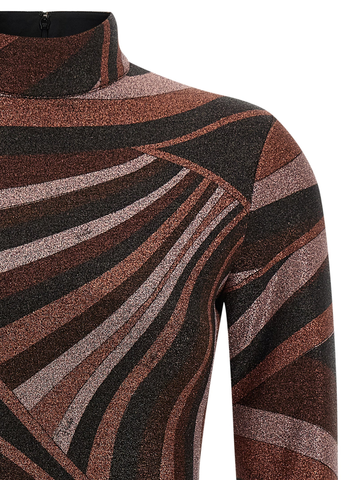 Emilio Pucci Bordeaux Polyamid-Strickjacke