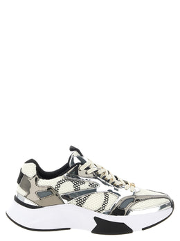 Valentino Garavani Mehrfarbige Sportschuhe aus Polyester
