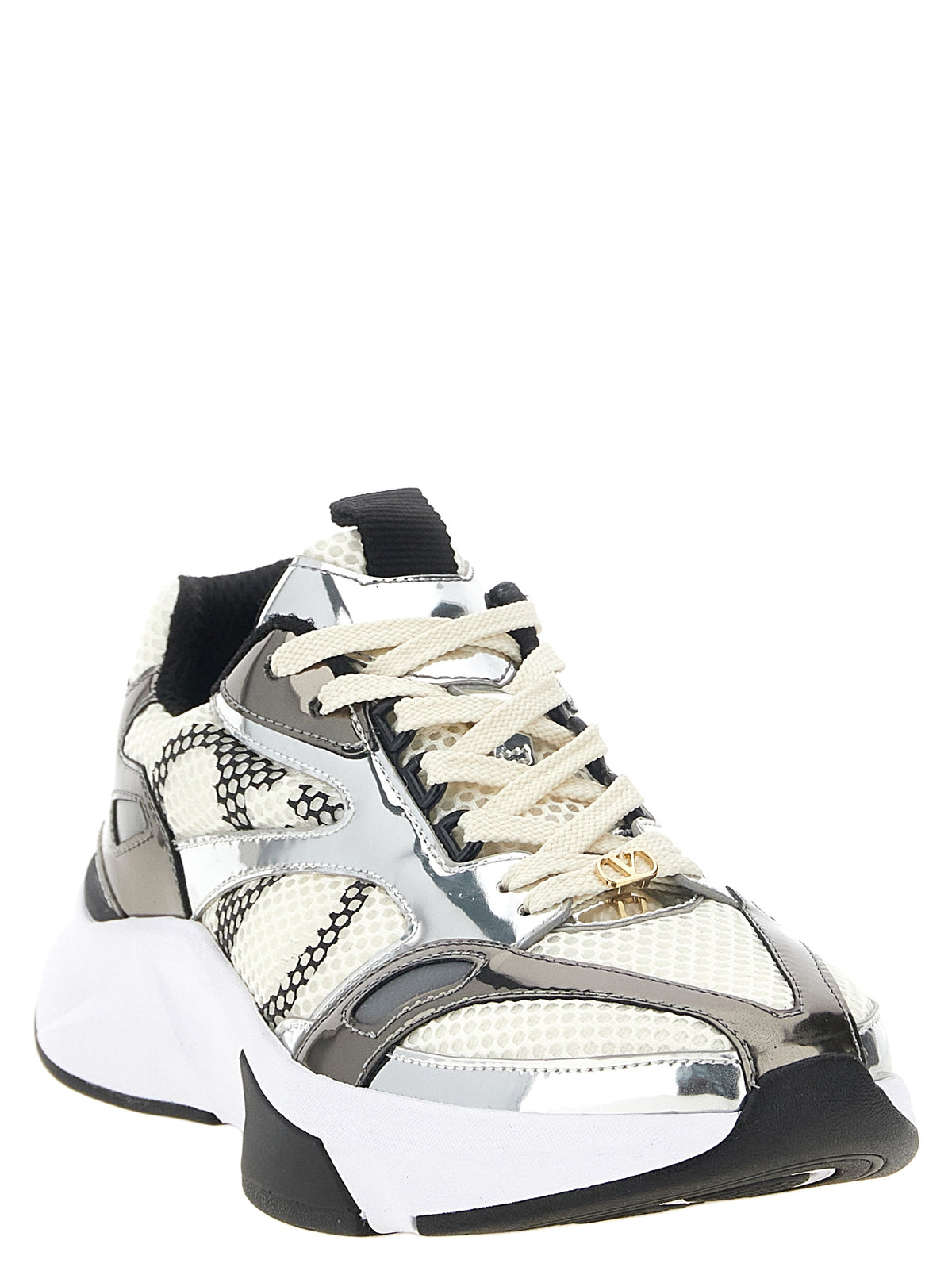 Valentino Garavani Mehrfarbige Sportschuhe aus Polyester