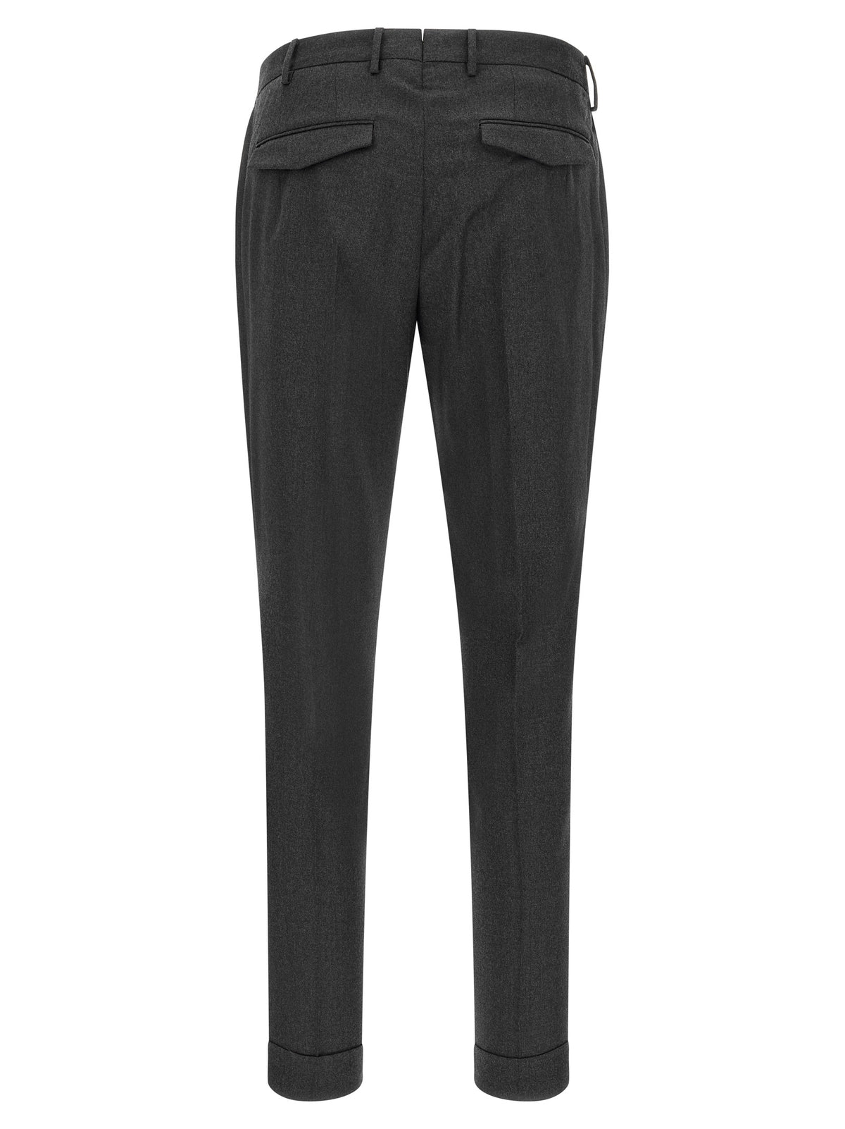 PT Torino Graue Hose aus reiner Schurwolle