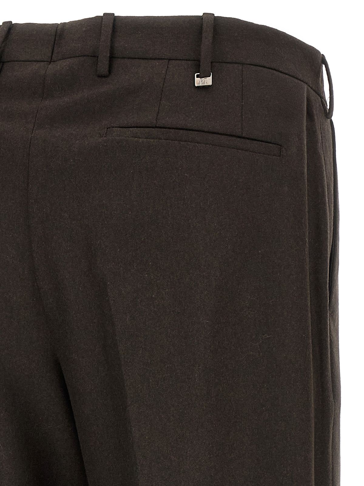 PT Torino Braune Hose aus Schurwolle