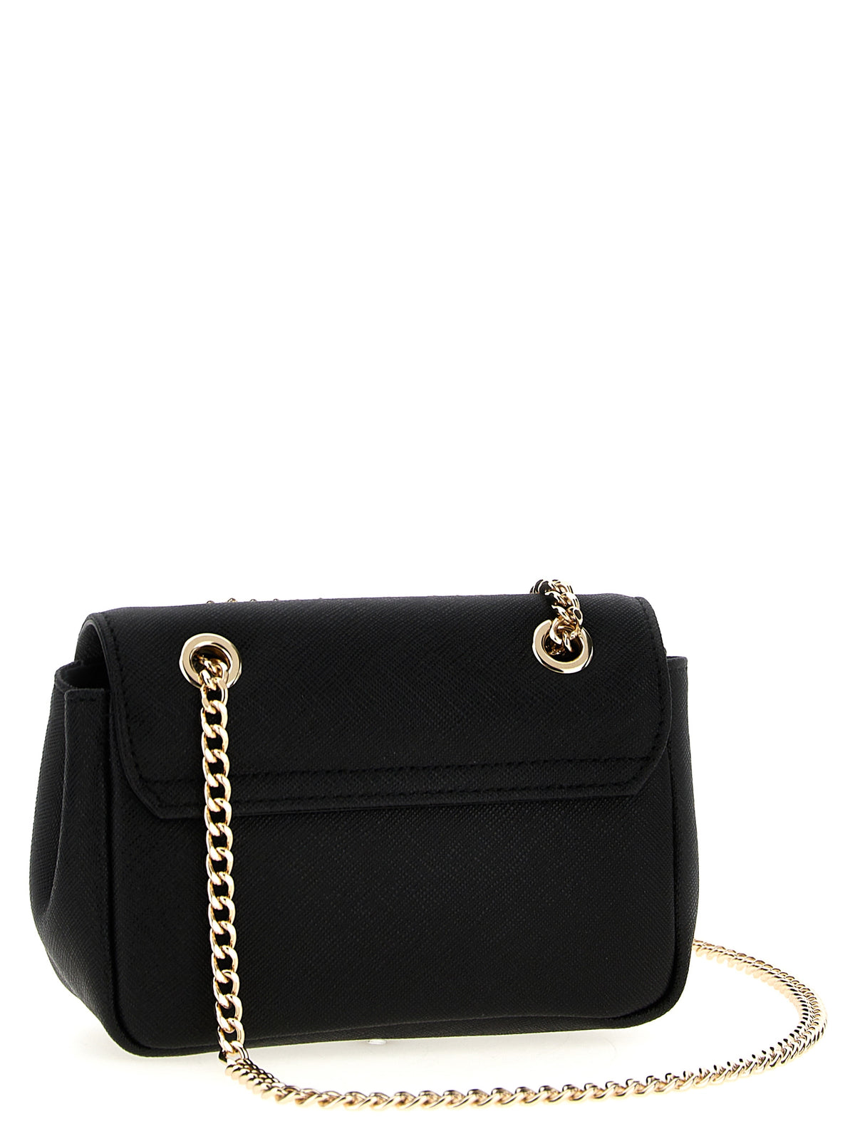 Vivienne Westwood Schwarze Schultertasche aus Rindsleder