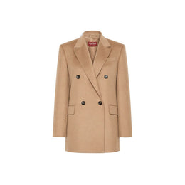Max Mara Brauner Blazer aus reiner Schurwolle