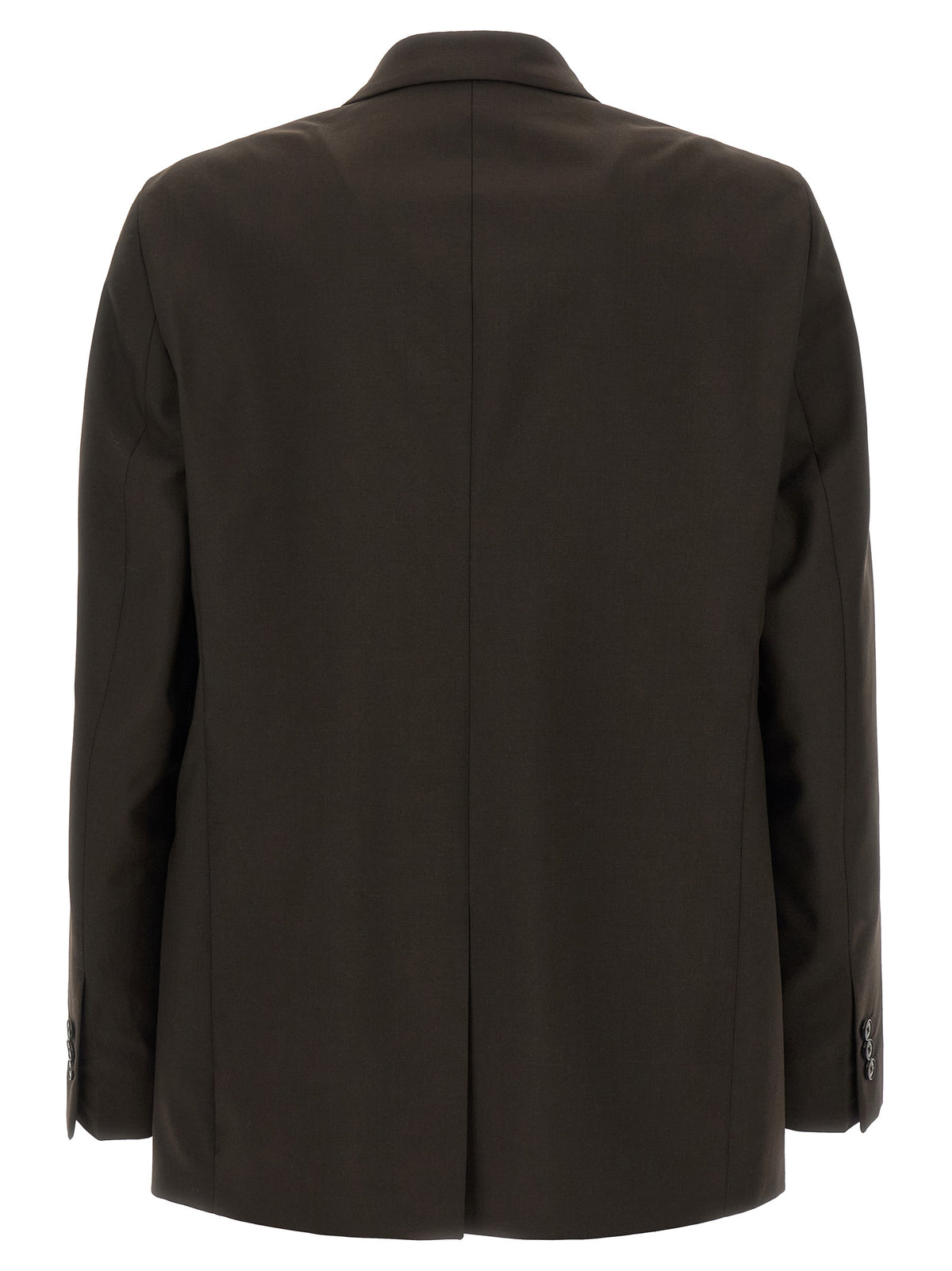 MFPEN Brauner Blazer aus reiner Schurwolle