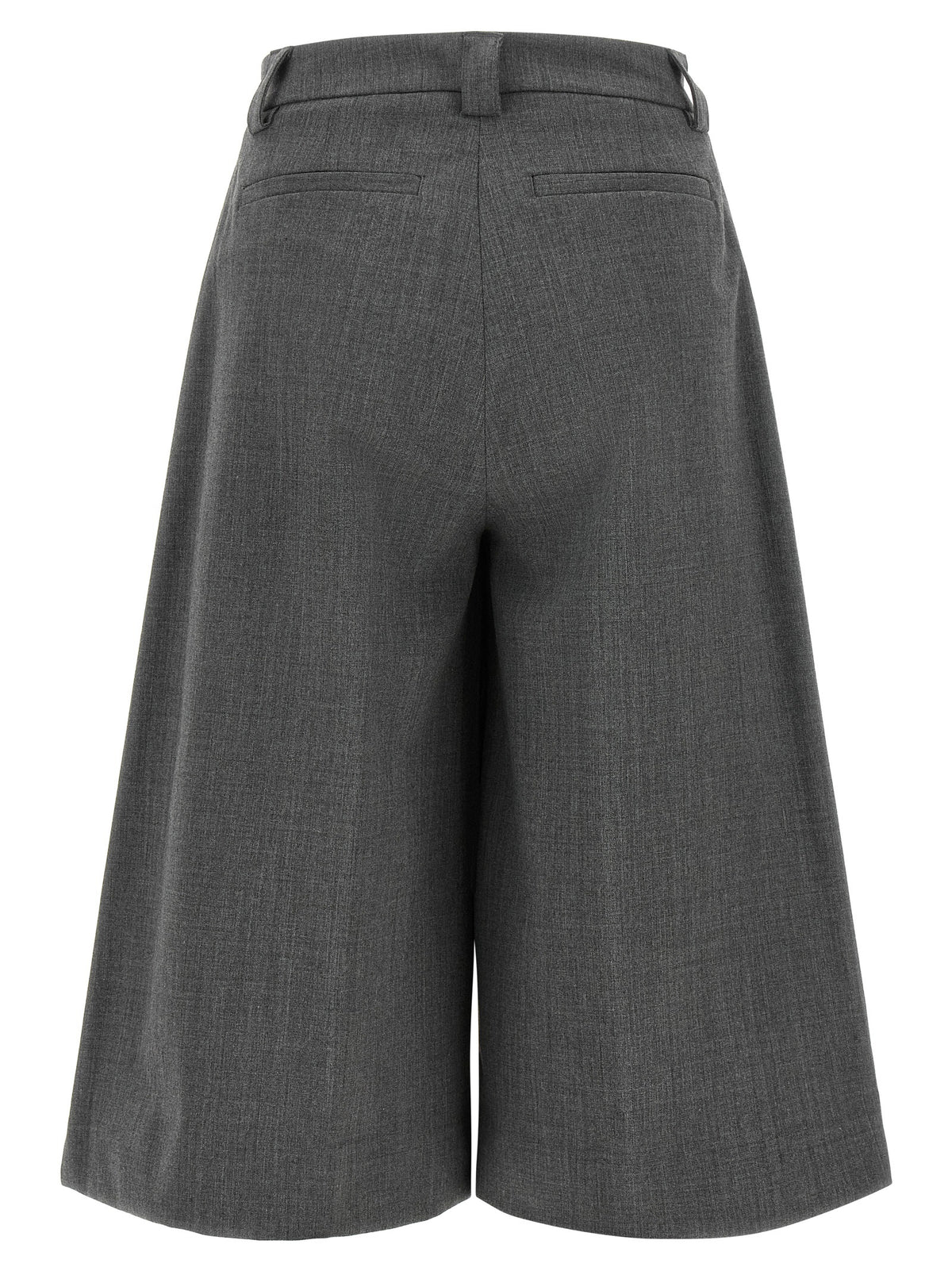 THELATEST Graue Bermuda-Shorts aus Polyester