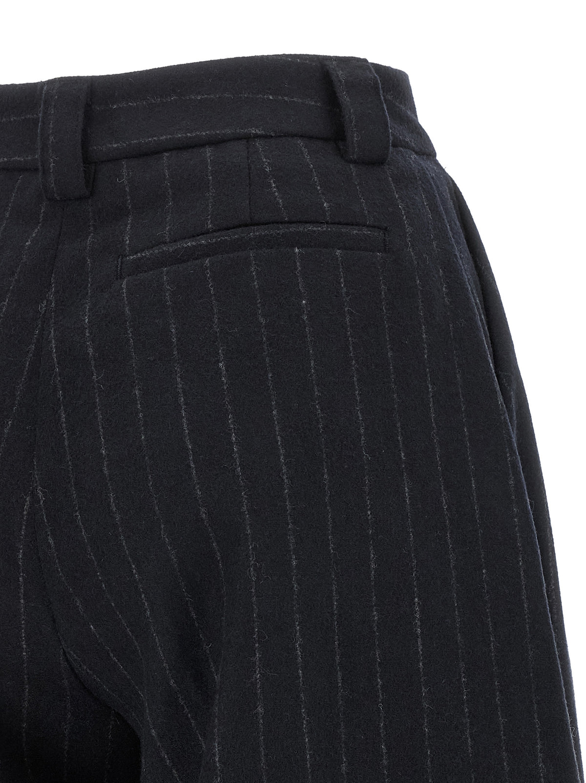 THELATEST Blaue Polyamid-Bermudashorts