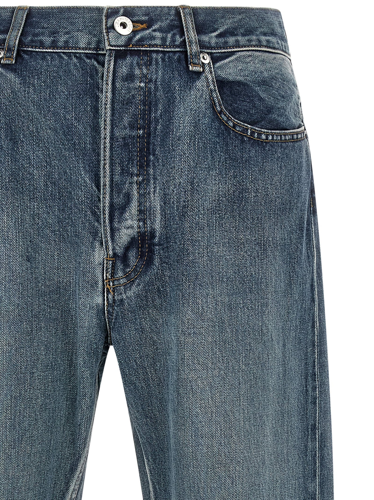 J.W.Anderson Blaue Jeans aus Baumwolle im geraden Schnitt