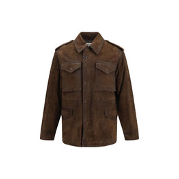 Valstar Braune Polyester-Jacke in voller Länge