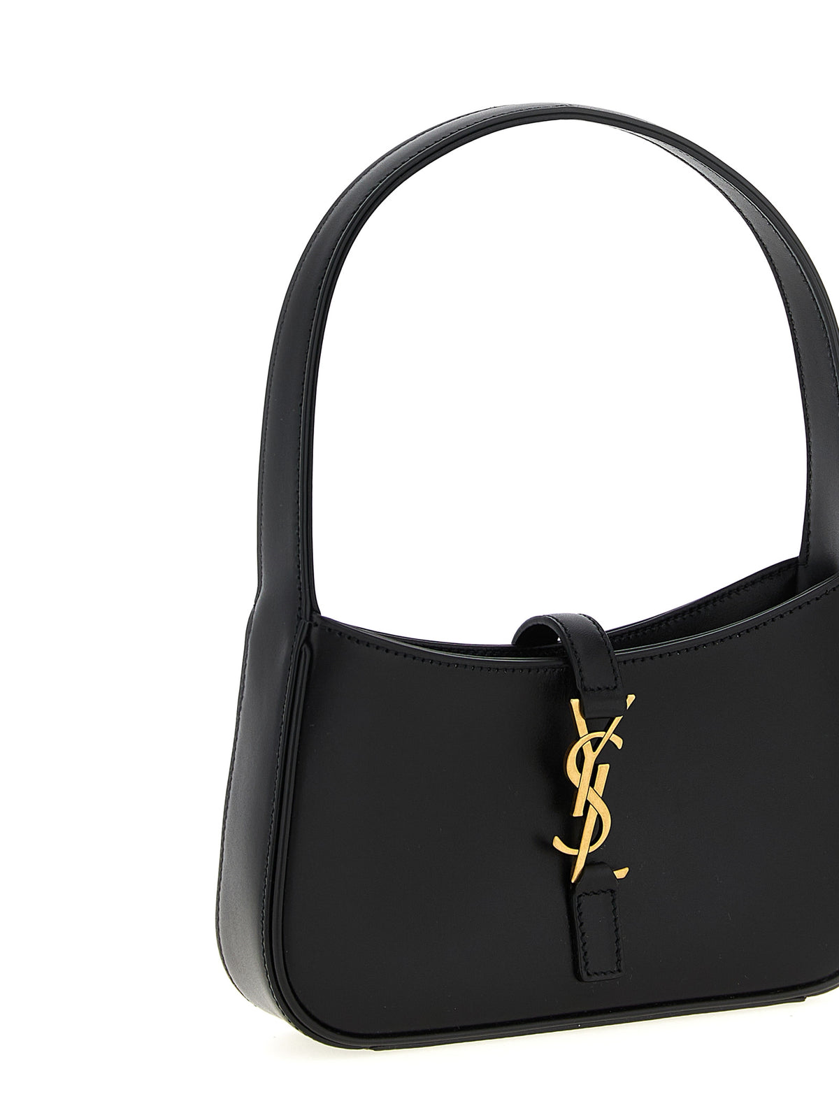 Saint Laurent Schwarze Kalbsleder-Handtasche