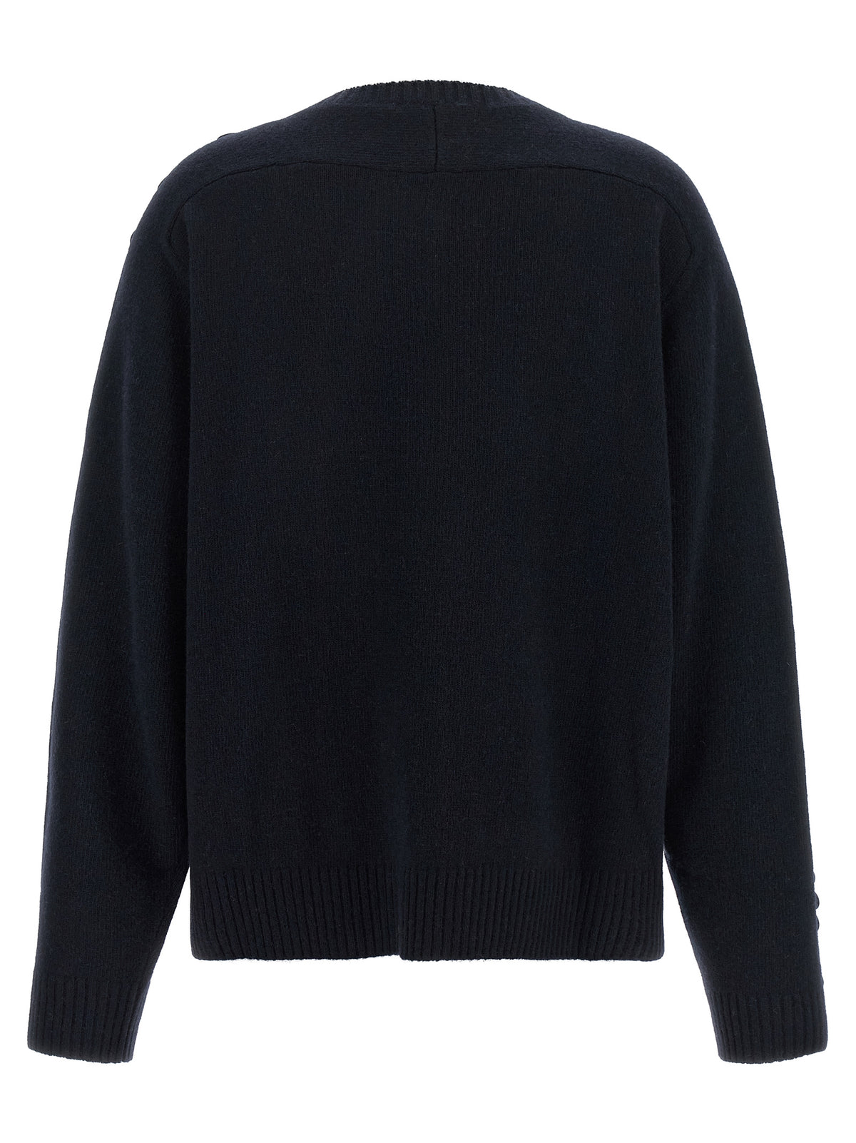 NUDE Blauer Wollcardigan