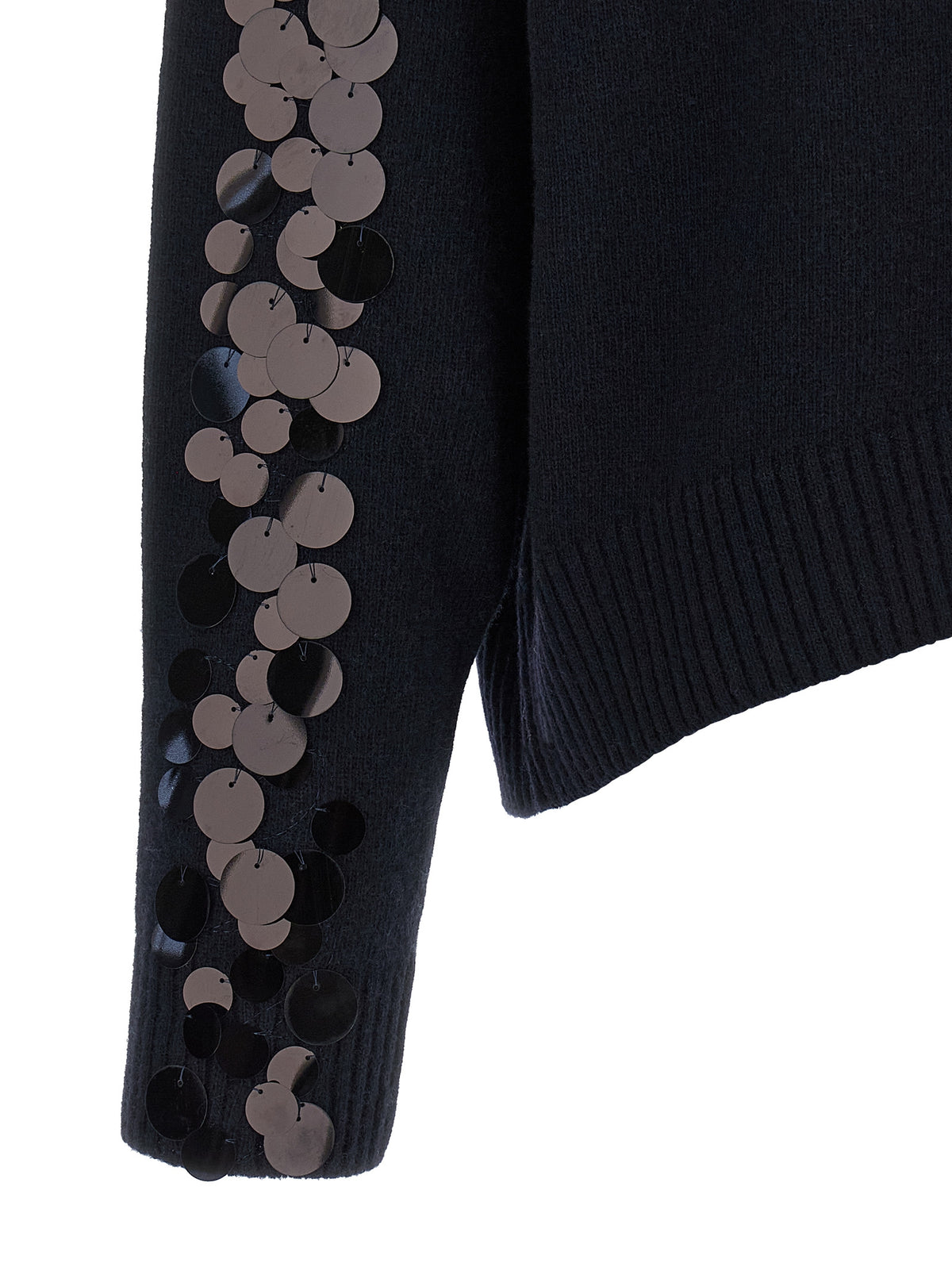 NUDE Blauer Wollcardigan