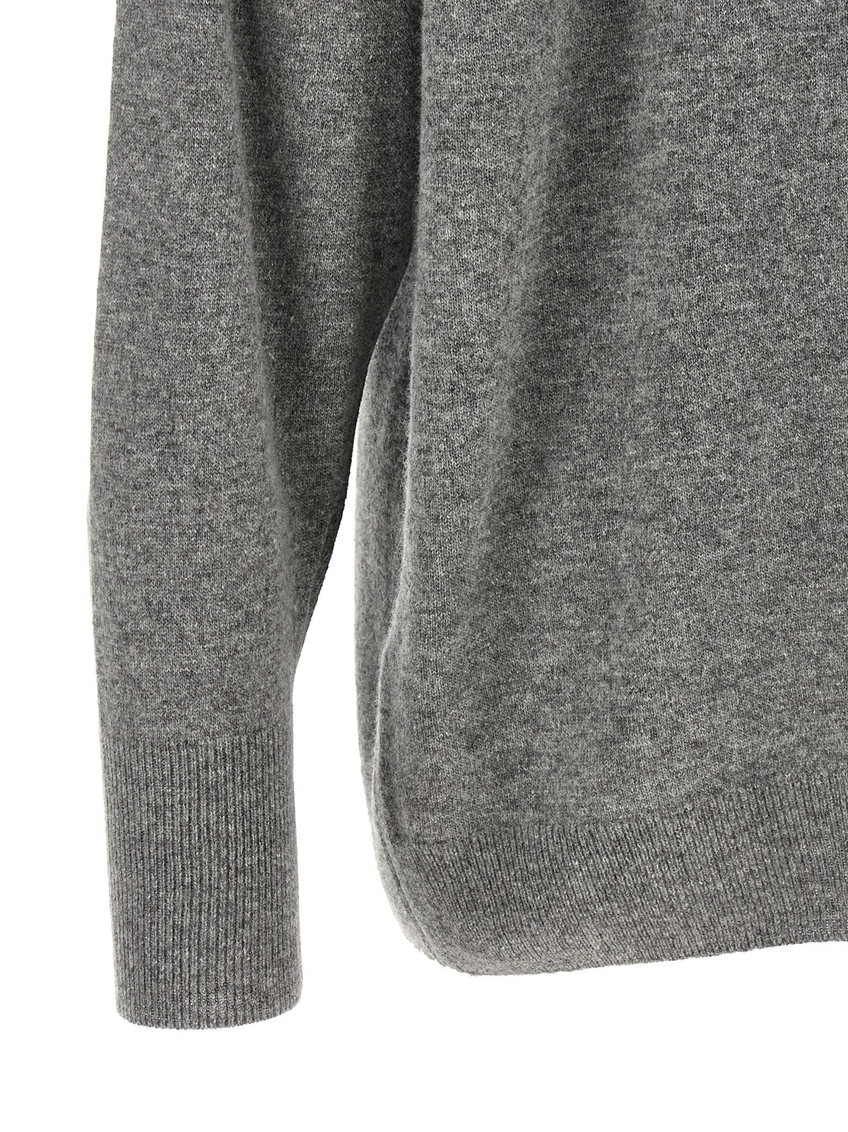 NUDE Grauer Wollcardigan