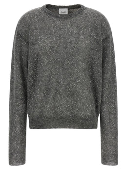 NUDE Grauer Wollcardigan