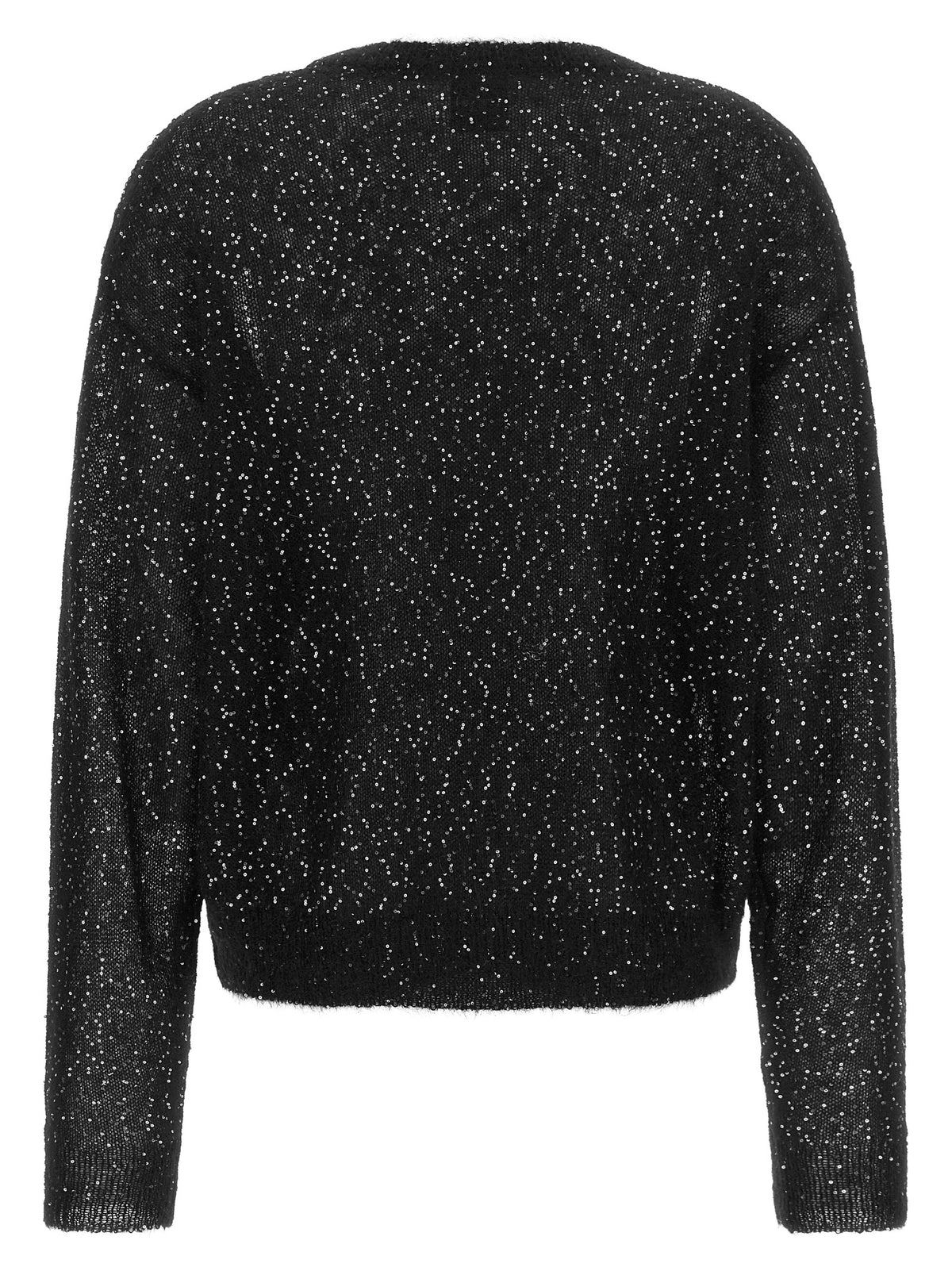 NUDE Schwarzer Wollcardigan