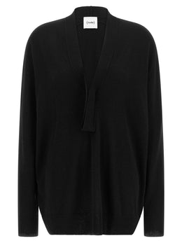 NUDE Schwarzer Wollcardigan