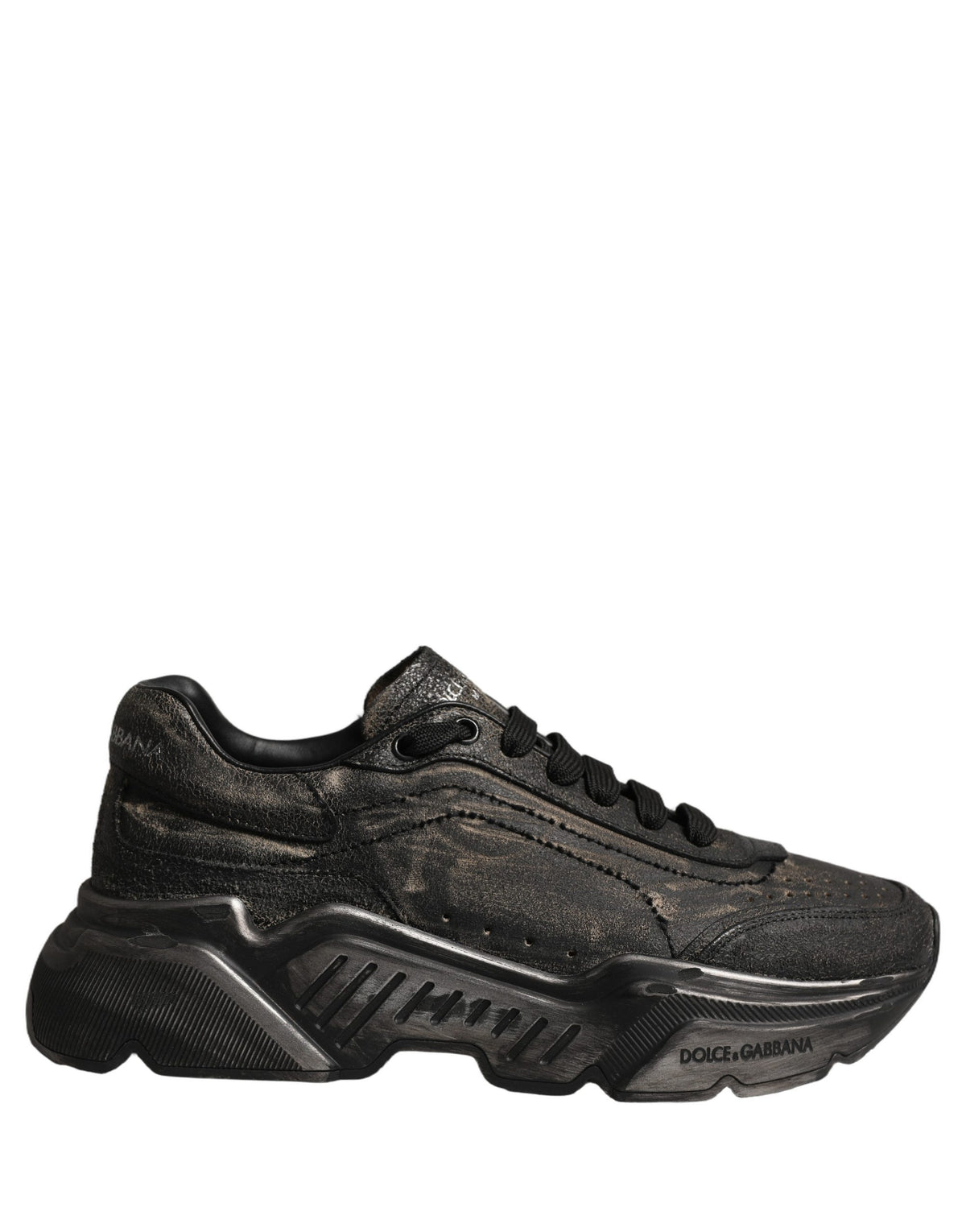 Dolce & Gabbana Schwarze Daymaster Low-Top Sneaker