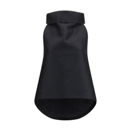 Balenciaga Schwarzes Oves Aries Hemd aus Wolle