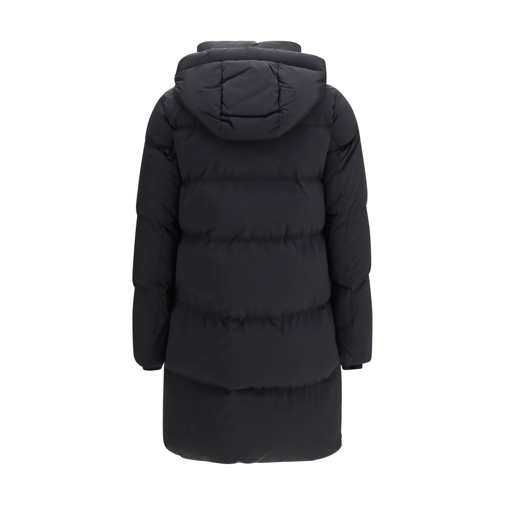 Woolrich Schwarzer Polyamid-Mantel