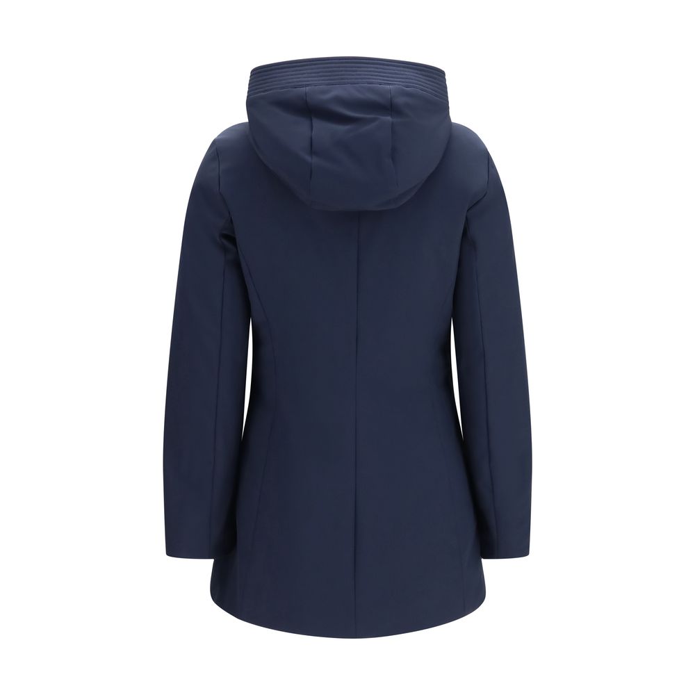 Woolrich Blauer Parka aus Polyester