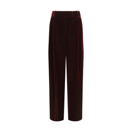 Giorgio Armani Bordeaux Viskose Hose