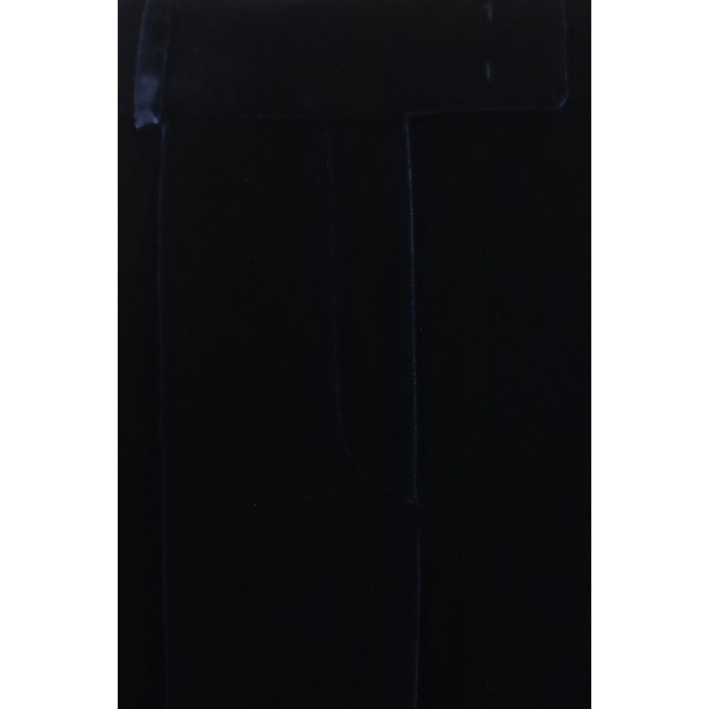 Giorgio Armani Blaue Freizeithose aus Viskose