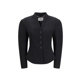 Nissa Schwarze Polyester-Jacke