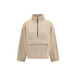 Brunello Cucinelli Beige Kaschmir-Sweatshirt