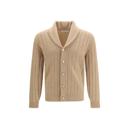 Brunello Cucinelli Beige Cashmere Cardigan