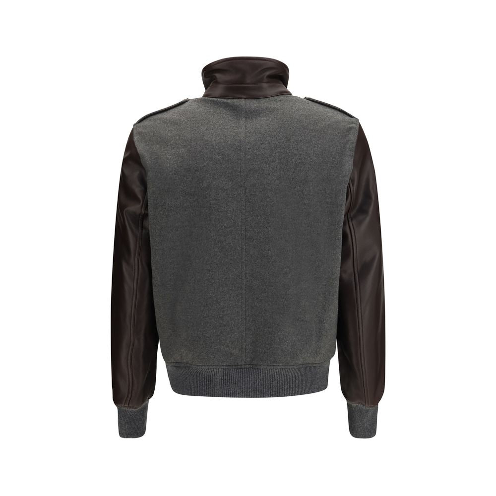 Brunello Cucinelli Grauer Kaschmir-Bomber