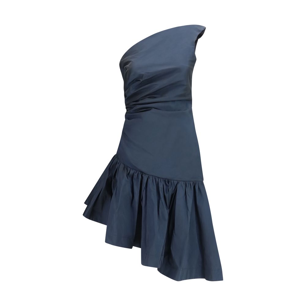 Sara Roka Blaues Cocktailkleid aus Polyester
