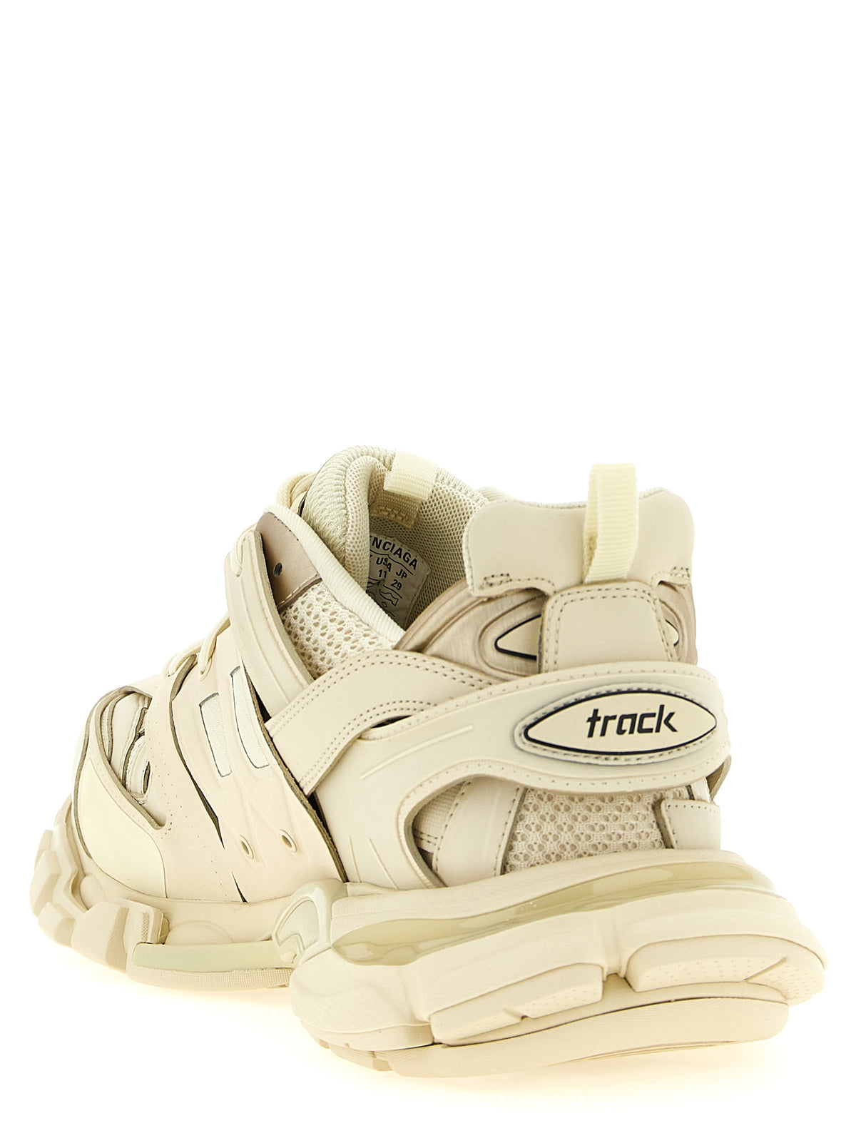 Balenciaga Beige Polyester Athletic Sneakers