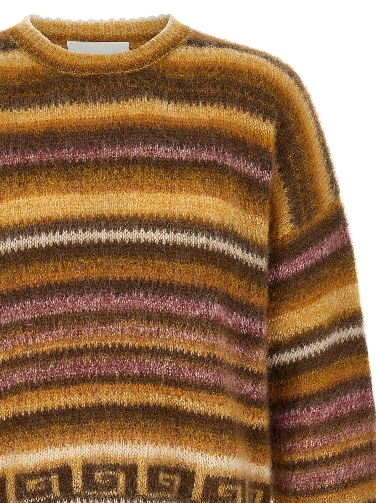 Isabel Marant Mehrfarbige Strickjacke aus reiner Schurwolle