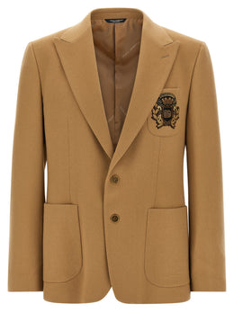 Dolce & Gabbana Beiger Kaschmir-Blazer