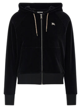 Burberry Schwarzer Baumwoll-Sweatshirt