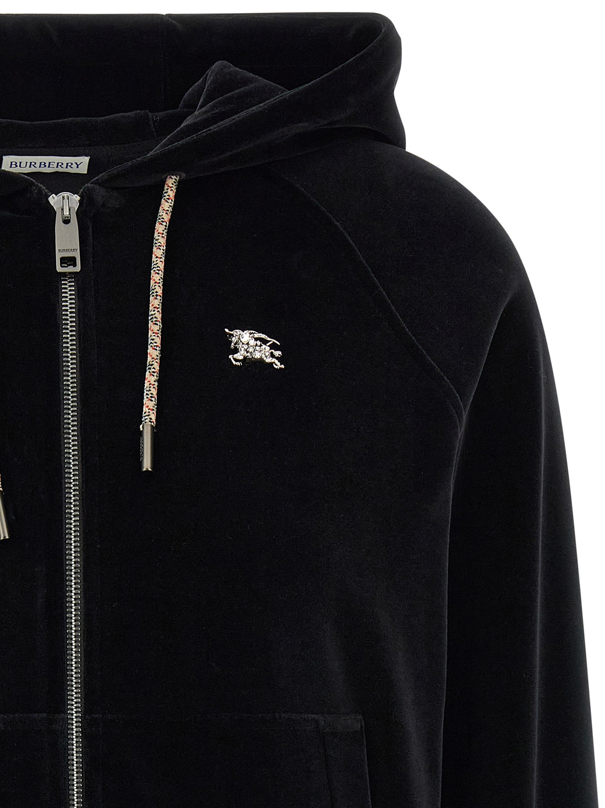 Burberry Schwarzer Baumwoll-Sweatshirt